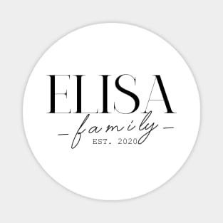 Elisa Family EST. 2020, Surname, Elisa Magnet